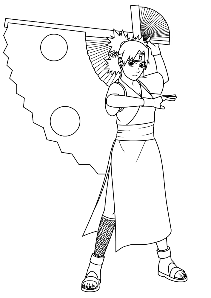 Sasuke com armas